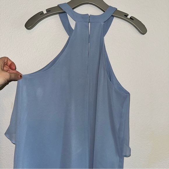 BCBGeneration Blue Bird Shift Sleeveless Women's Dress - Picture 15 of 16